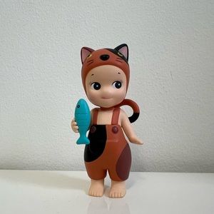 Black and brown cat life Sonny Angel